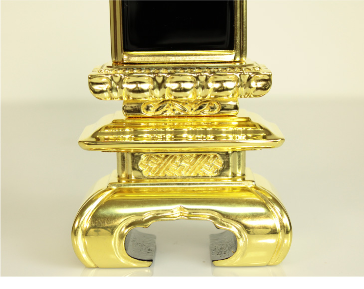 位牌京中台三方金｜モダン仏壇、現代的な仏壇のもりきよ